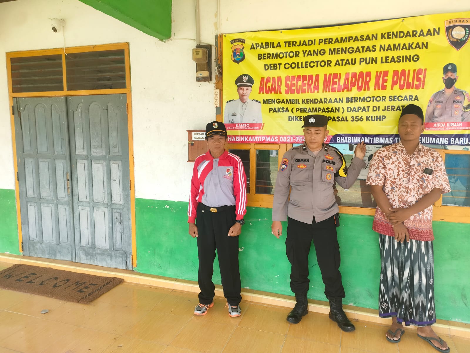 Polres Tubaba Pasang Spanduk Himbauan Kamtibmas di Bulan Ramadhan 1444 H, Isinya Tak Menyangka