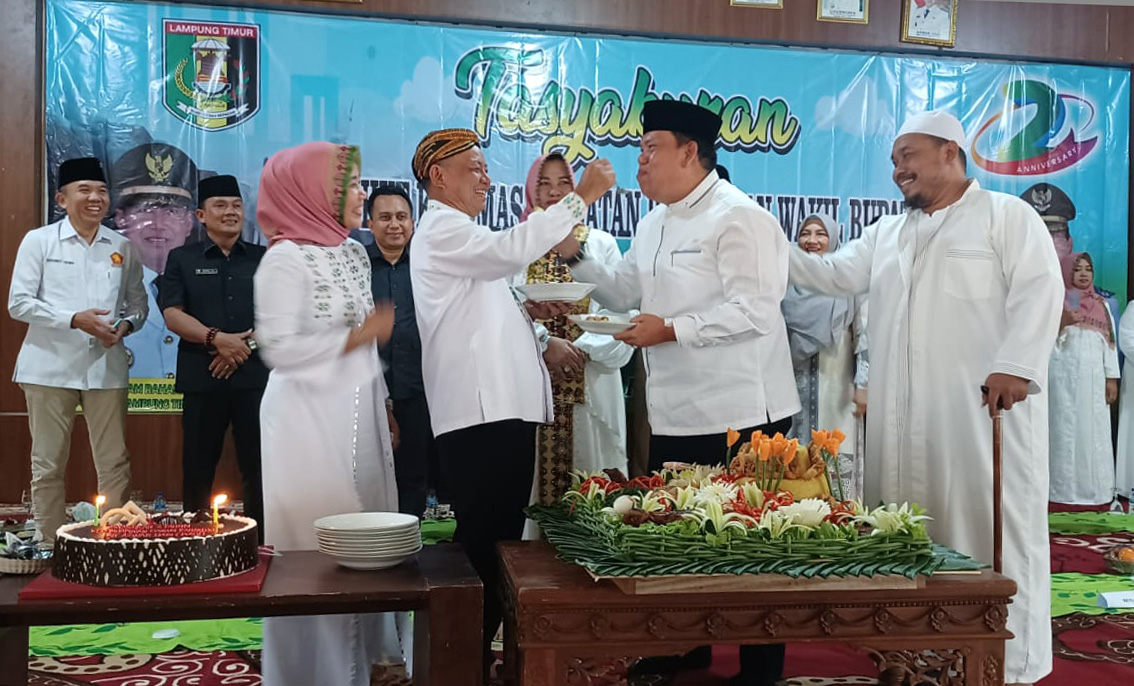 Dua Tahun Masa Jabatan Dadi, Ini Paparan Bupati Lampung Timur