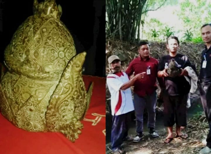 Mahkota Raja Zaman Kuno yang Ditemukan di Blitar Ternyata Bukan Benda Purbakala? Begini Penjelasan Arkeolog
