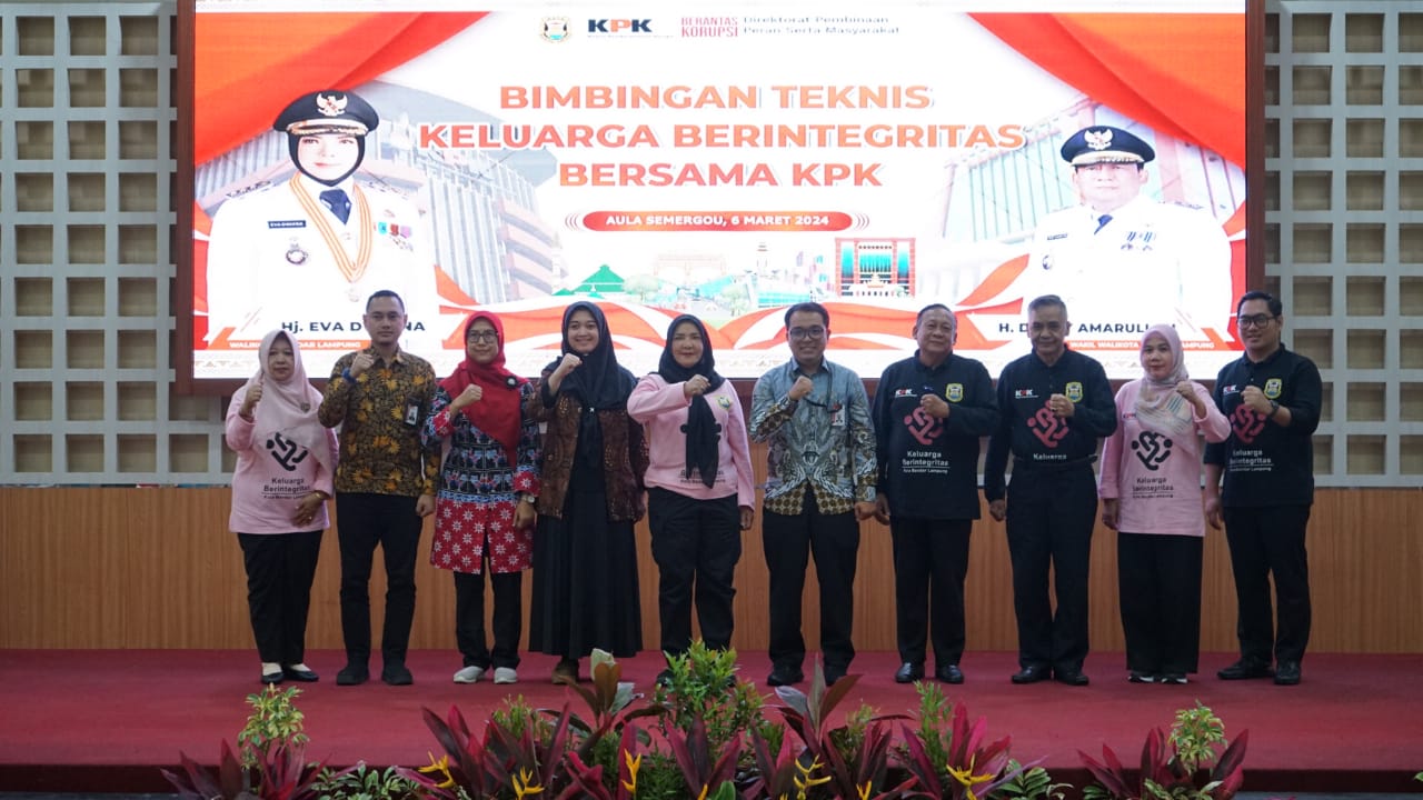 Ajak Hindari Korupsi, Wali Kota Bandar Lampung Tegaskan Perlunya Integritas Mulai Dari Keluarga