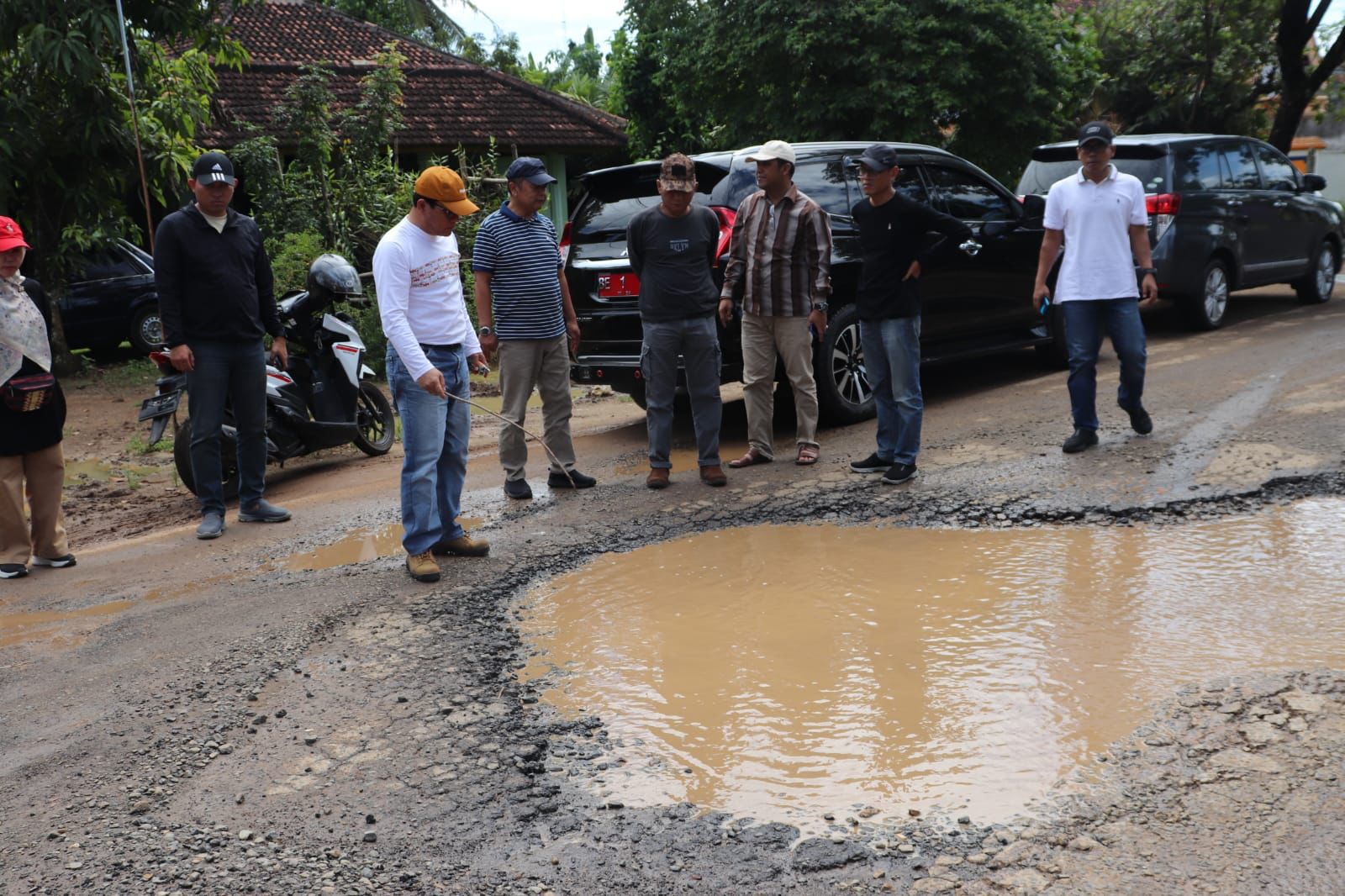 Marak Jalan Rusak, Ini yang Dilakukan Wali Kota Metro