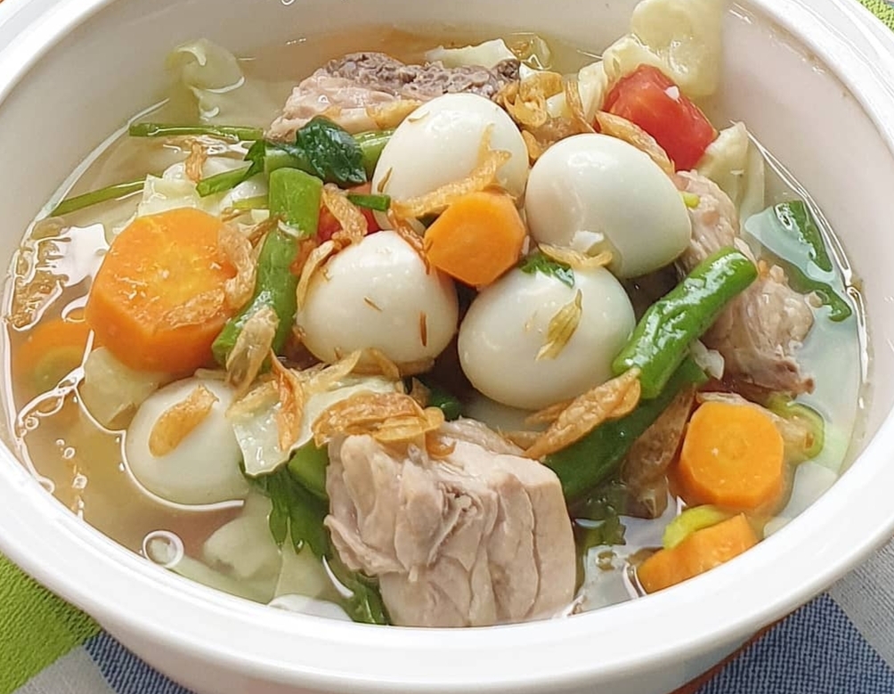 Sop Telur Puyuh Menggugah Selera, Si Kecil Makin Bersemangat Jalani Puasa