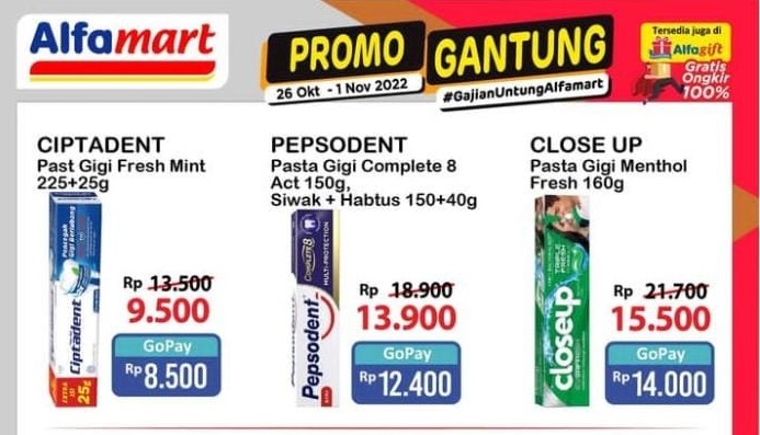 Daftar Promo Gantung Gajian Untung Alfamart 26 Oktober Hingga 1 November 2022