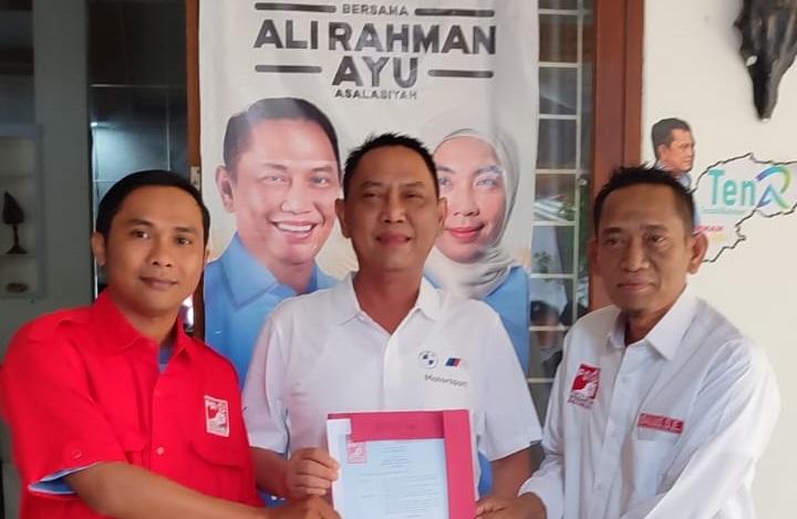 PSI Way Kanan Siap All Out Menangkan Pasangan Ali Rahman-Ayu Asalasiyah
