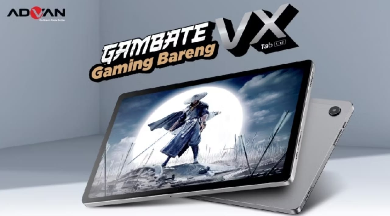 Advan Notebook Tab Vx Lite, Tablet Multitasking 1 Jutaan yang Cocok Untuk Gamer Pemula