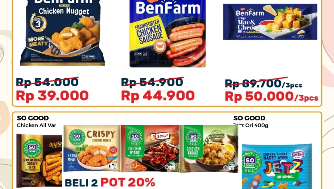 Promo Alfamart Kategori Frozen Food Fair, Cek Katalog Lengkapnya