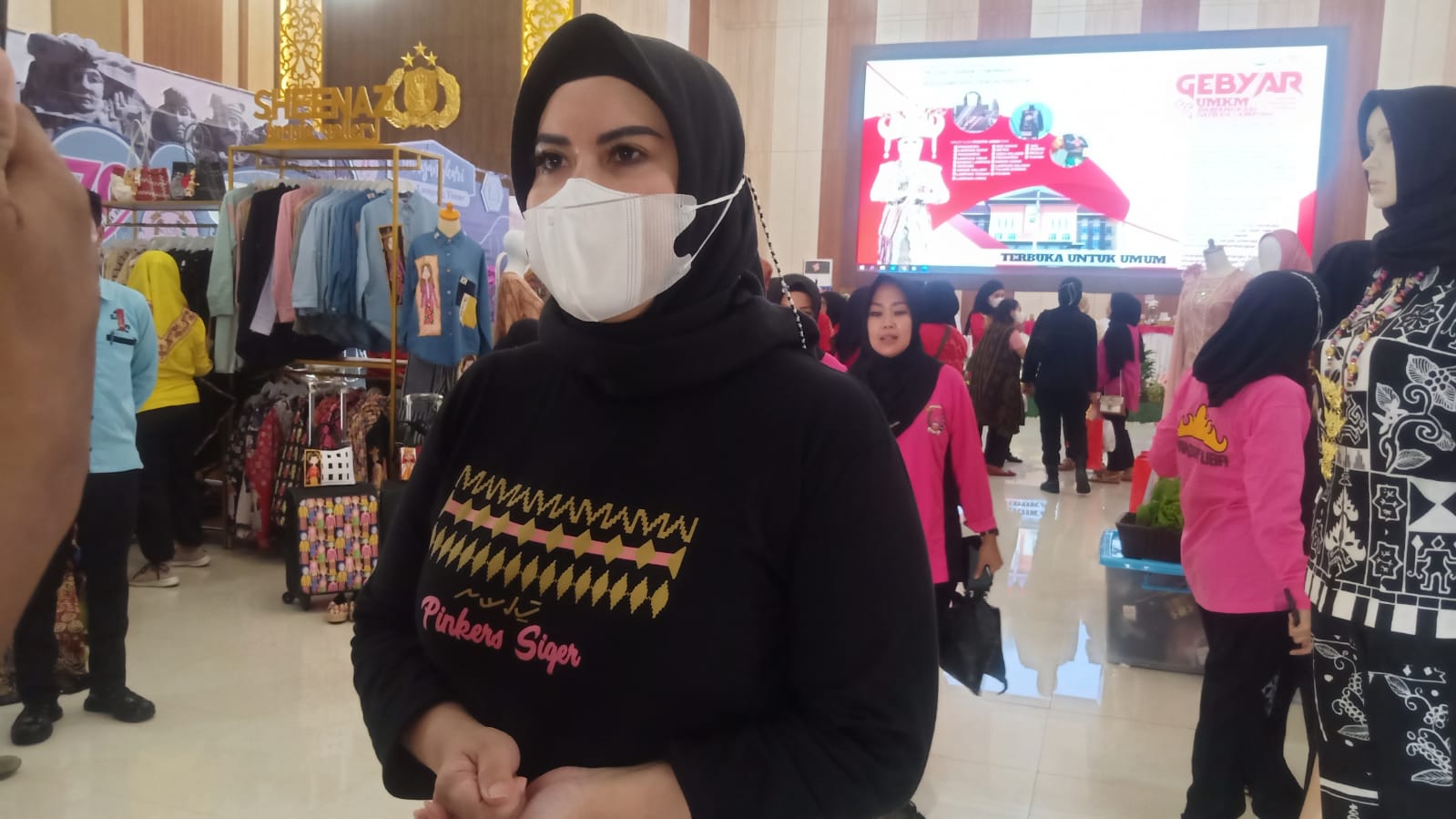 Gelar Gebyar UMKM, Kesempatan Bhayangkari Polda Lampung Promosi Karya