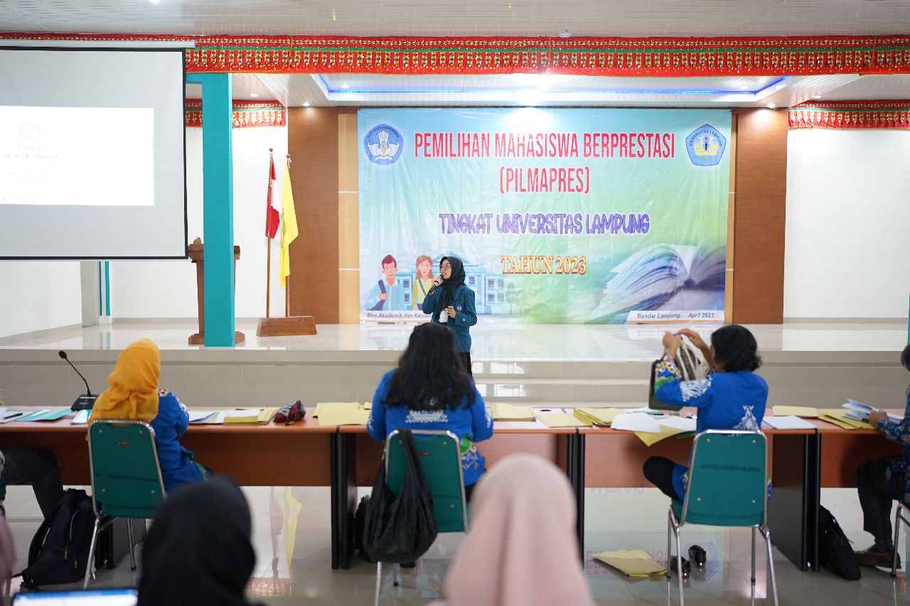 Pilmapres Unila Digelar, Ini Hasilnya