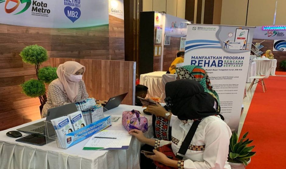 BPJS Kesehatan Hadirkan Booth Pelayanan di Festival Bumi Sai Wawai Metro