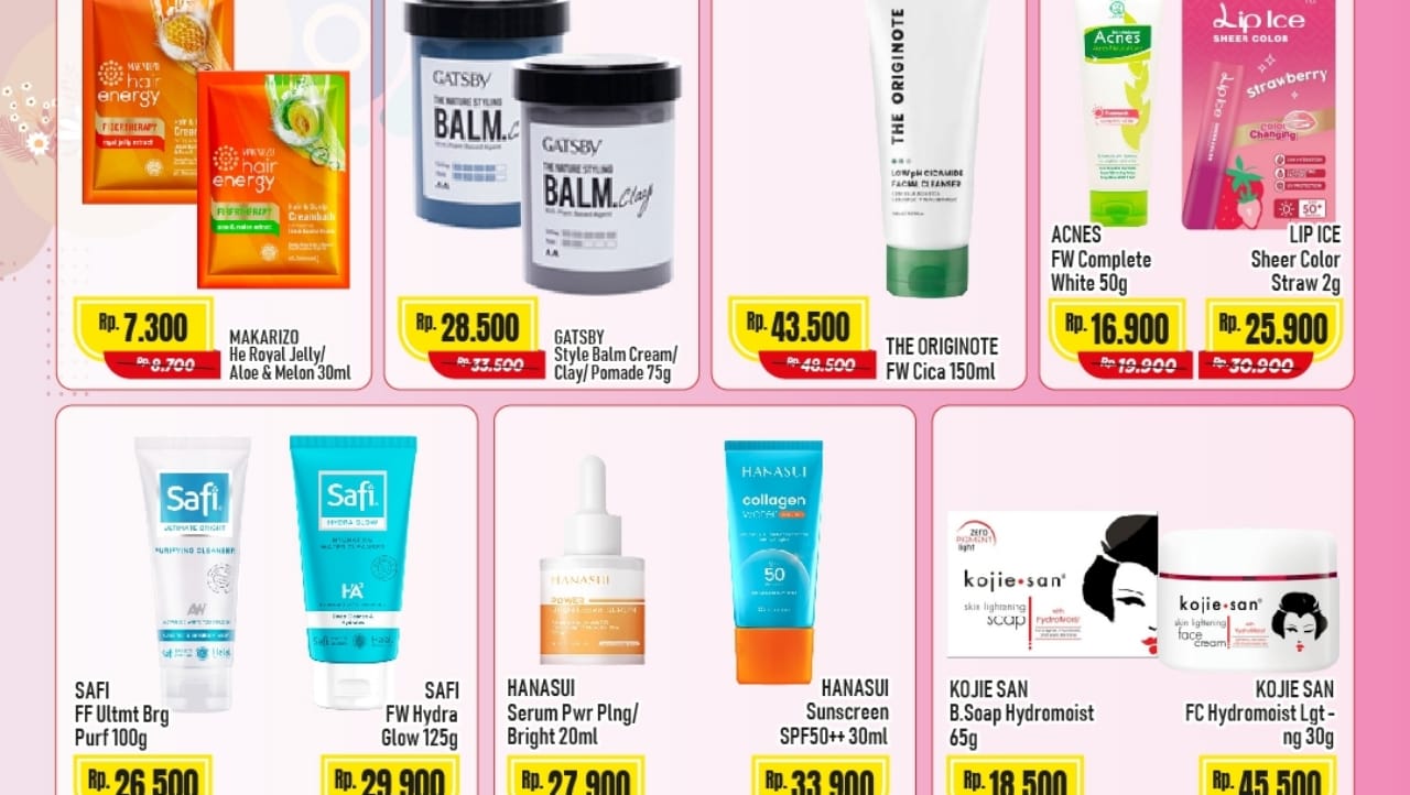 Promo Skincare Murah di Alfamart, Rawat Kulit Dengan Produk Berkualitas, Cek Katalognya