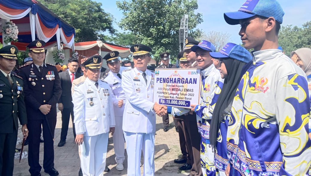Hamdalah Bonus Atlet Porprov Pesisir Barat Cair, Ternyata Segini Besarannya