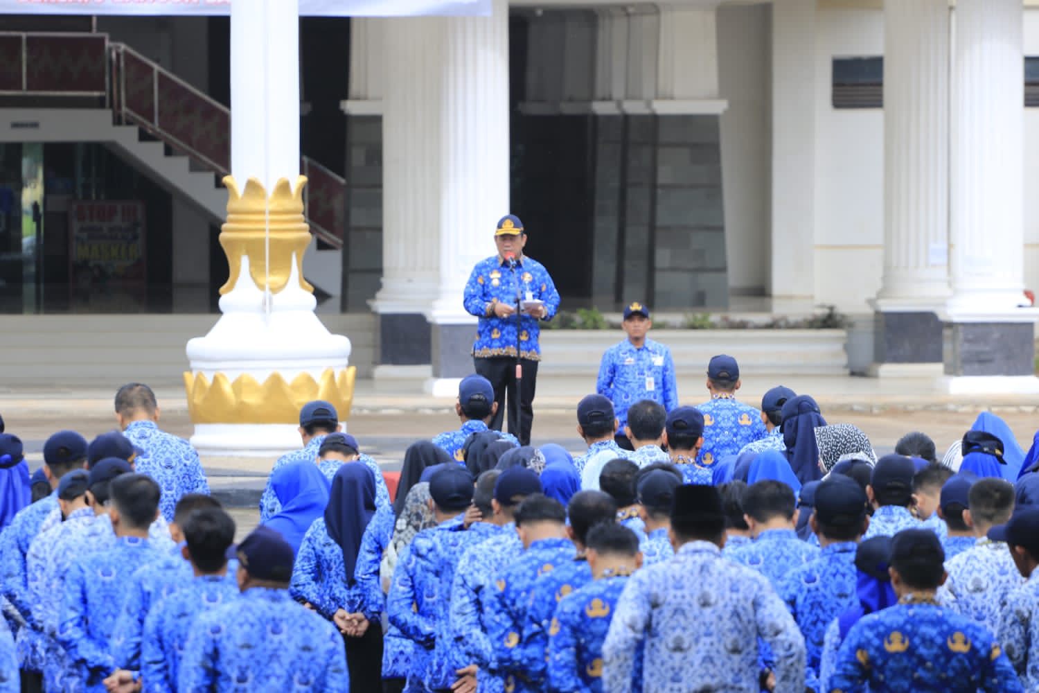 Bacakan Sambutan Winarti, Anthoni Minta Pemuda Tulang Bawang Konstruktif Bangun Daerah