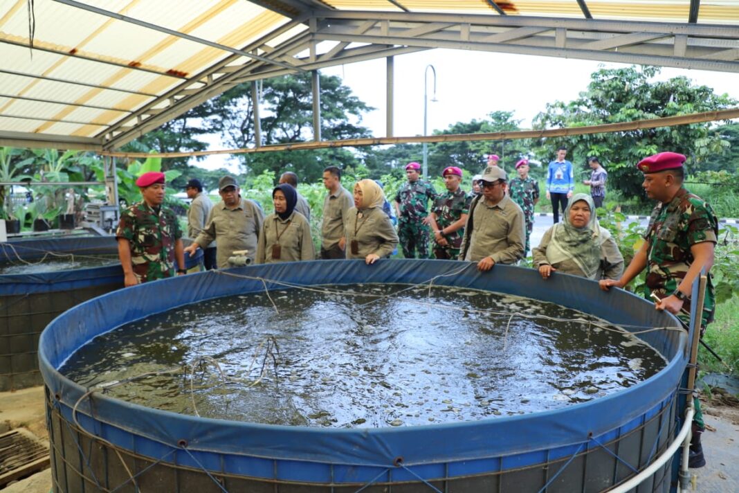 Unila dan Brigif 4 Marinir/BS Kembangkan Ketahanan Pangan