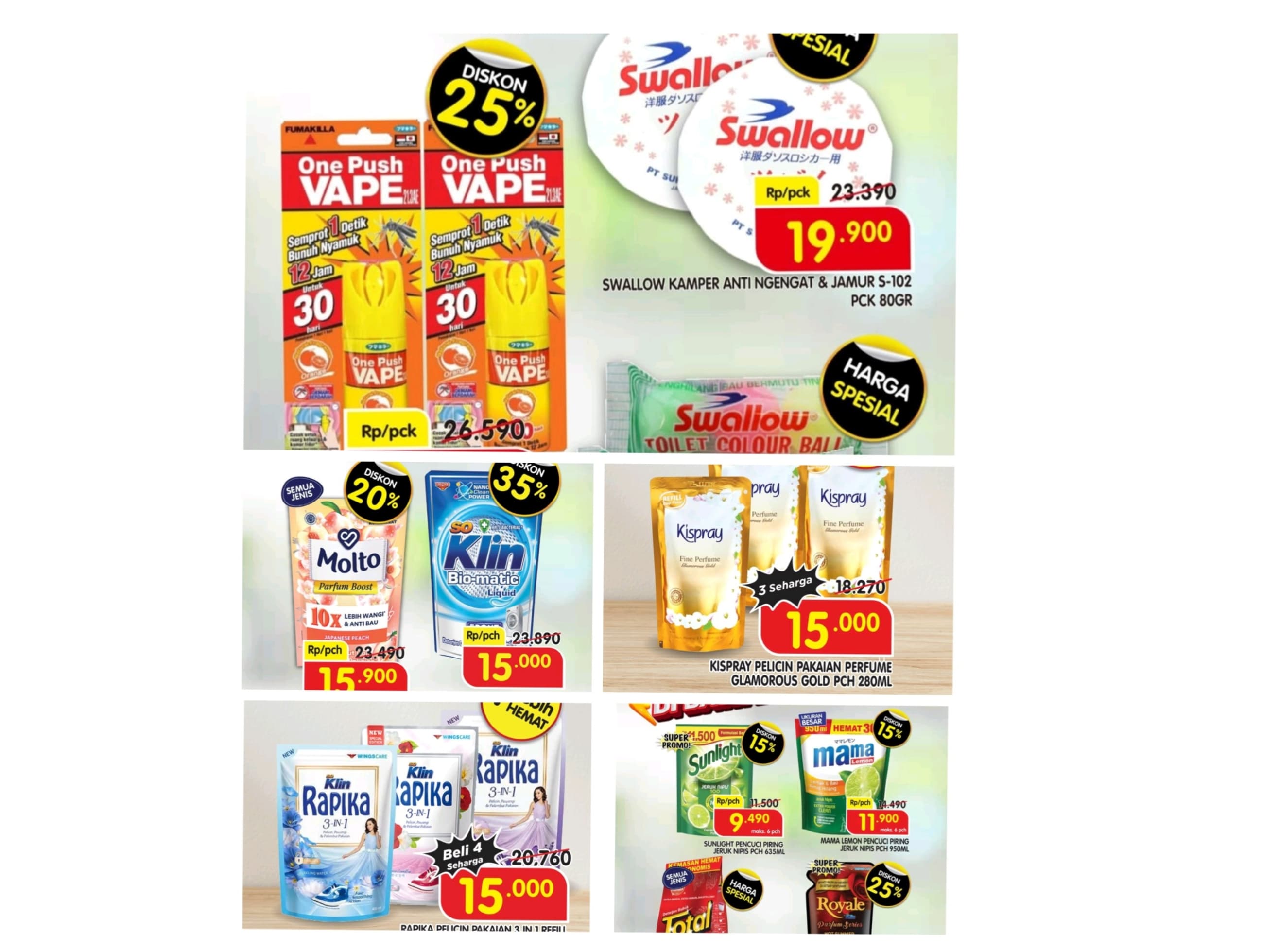 Serbu Promo Superindo untuk Home Care, Dari Belanja Murah Mama Lemon Hingga Harga Super Deal Kispray