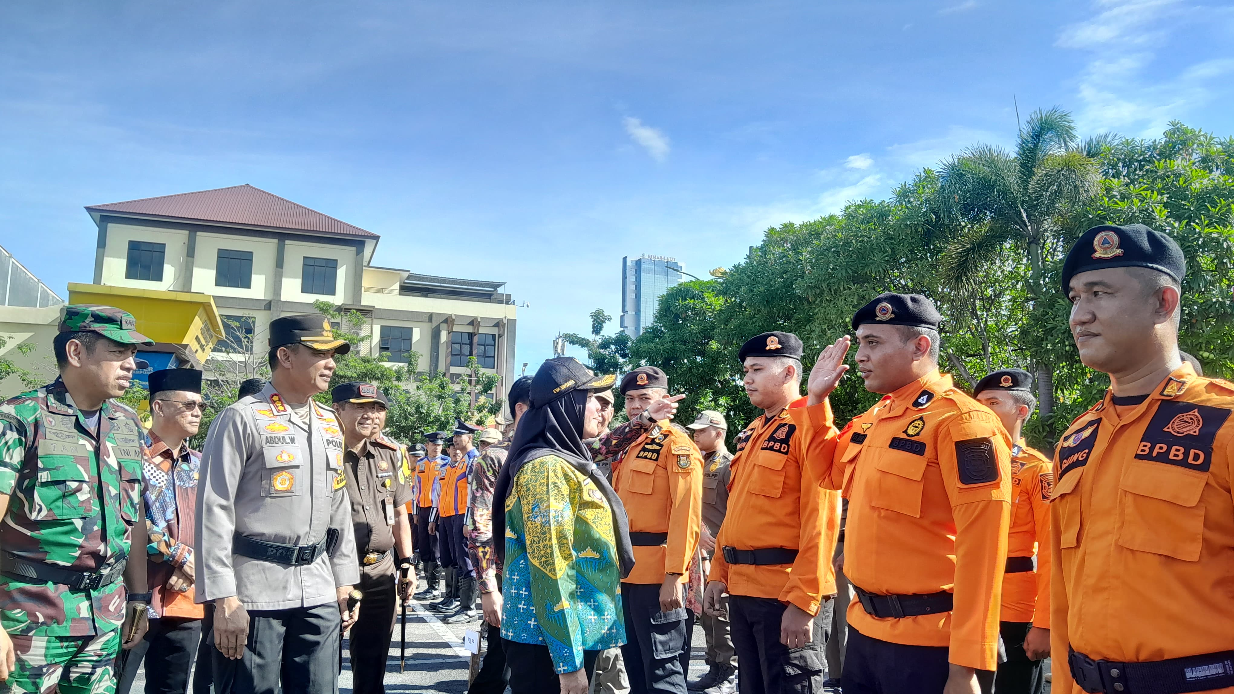 Operasi Lilin Krakatau 2024, Polresta Bandar Lampung Tempatkan Personel di Titik Strategis Kota