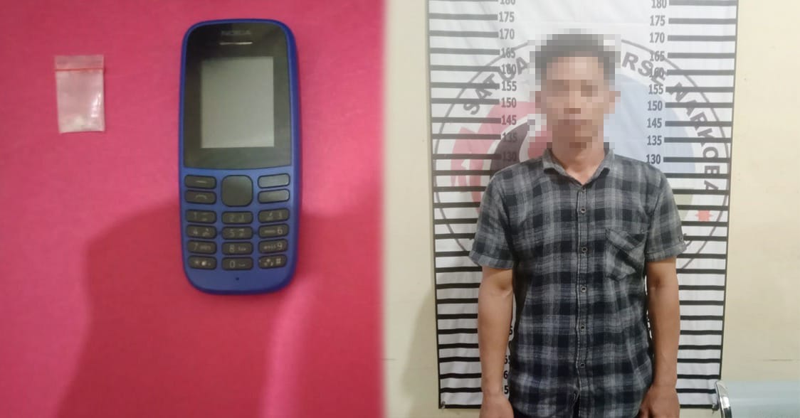 Usai Transaksi Narkoba, Petani Ini Langsung Diciduk Polisi
