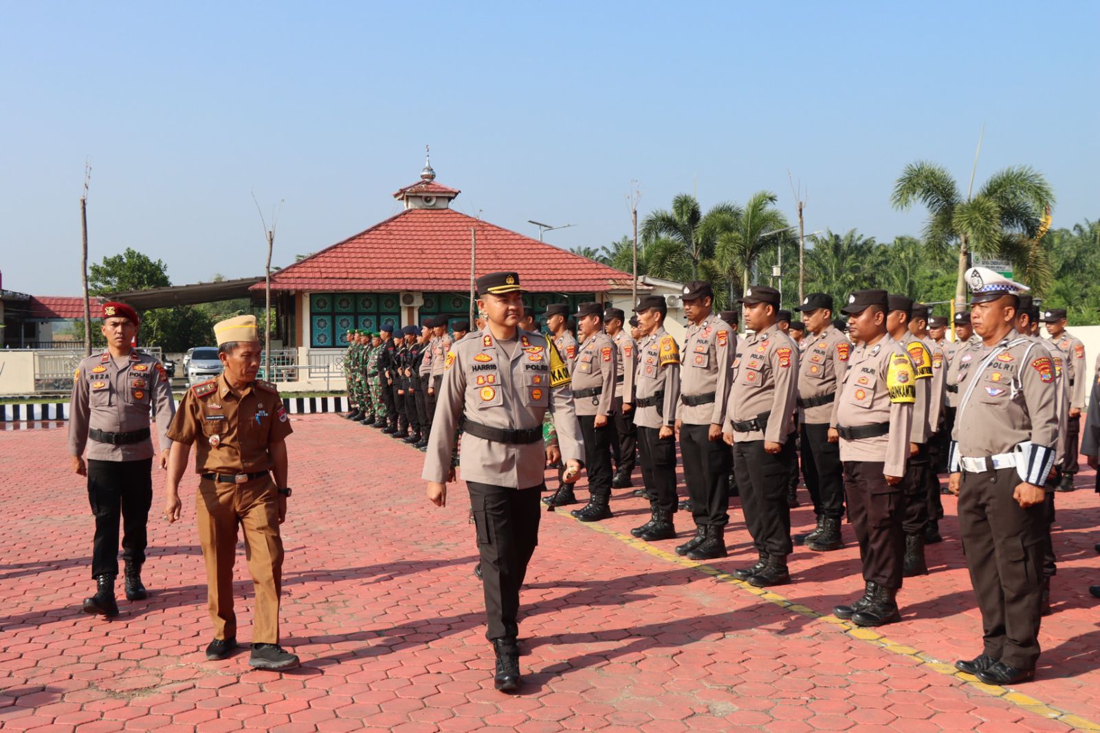 Polres Mesuji Terjunkan 223 Personel Amankan Tahapan Pilkada 2024