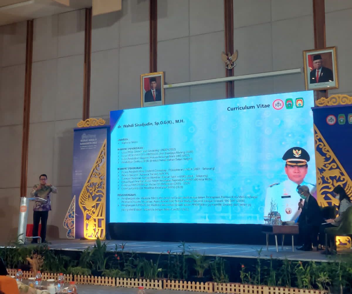Beri Perlindungan terhadap Ibu dan Anak, Wali Kota Metro Paparkan Program Jama-Pai 