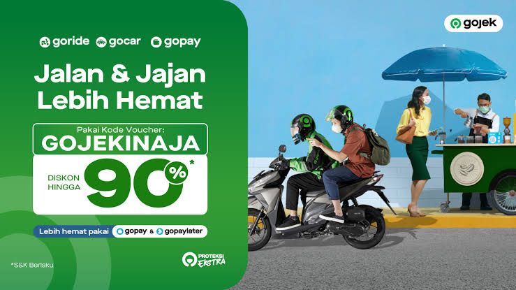 Kode Promo Gojek Terbaru, Diskonnya Sampai 90 Persen!