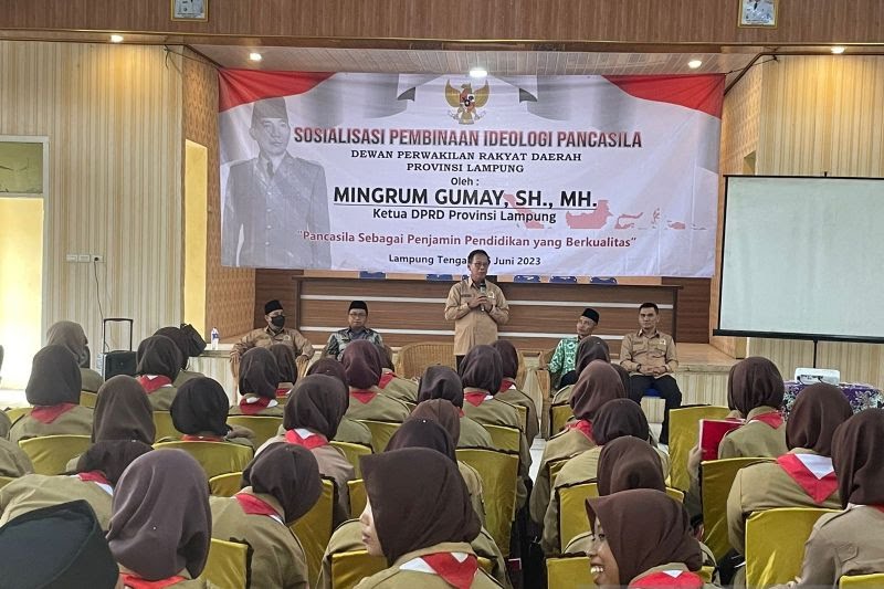 Ketua DPRD Lampung: Pancasila Penjamin Pendidikan yang Berkualitas