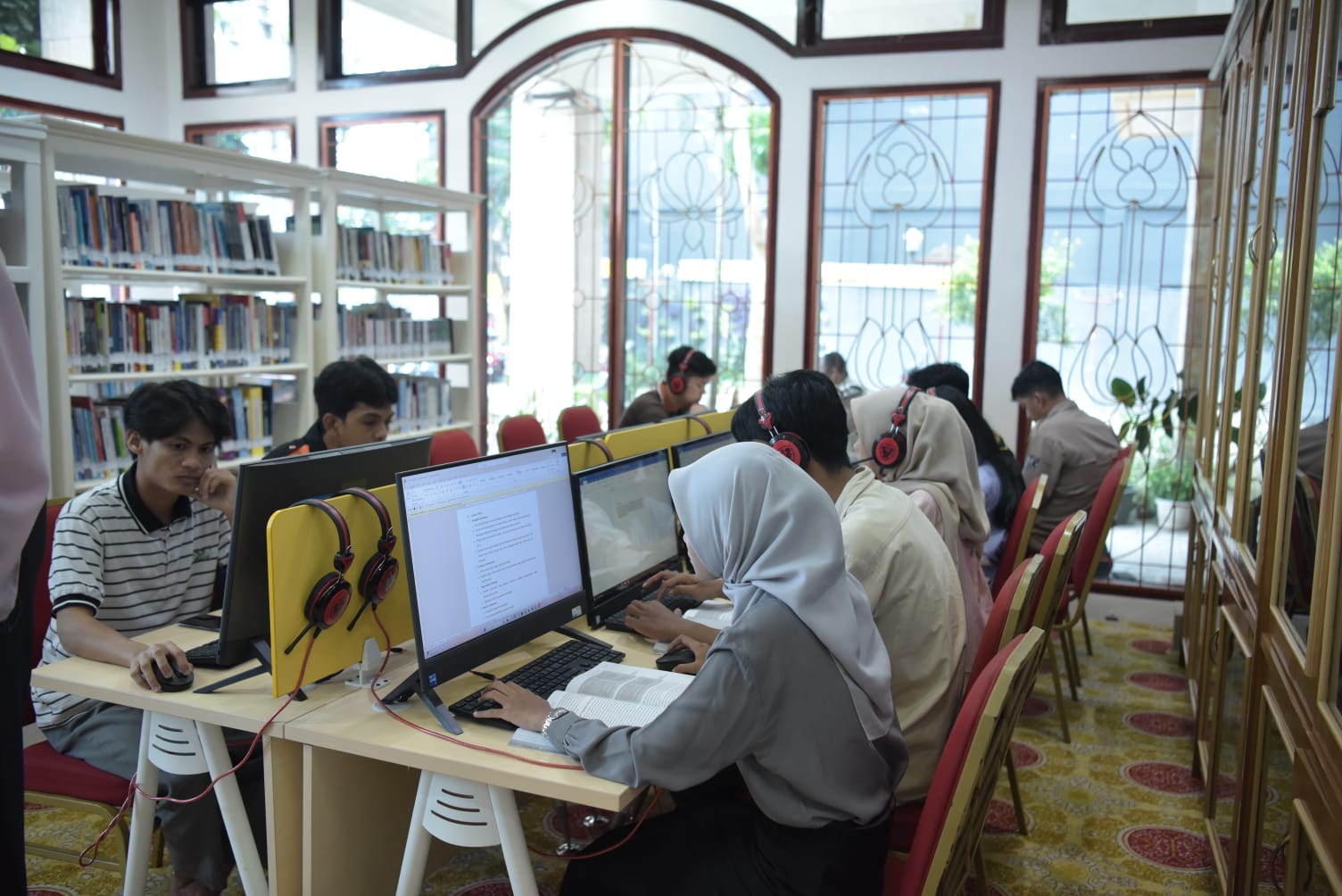 Perpustakaan Teknokrat Jalani Visitasi Akreditasi Nasional