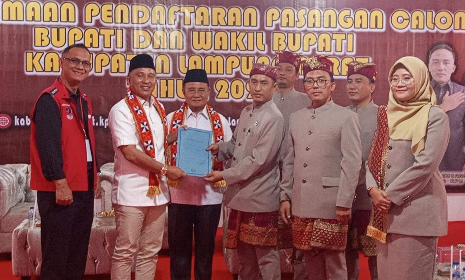 Hanya Satu yang Daftar Calon Bupati, KPU Lampung Barat Perpanjang Masa Pendaftaran