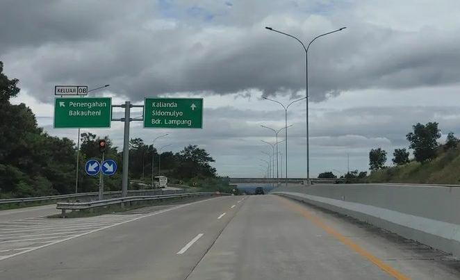 Daftar Tarif Jalan Tol Trans Sumatera Per 2 Oktober 2023, Ruas Sidomulyo – Terbanggi Besar
