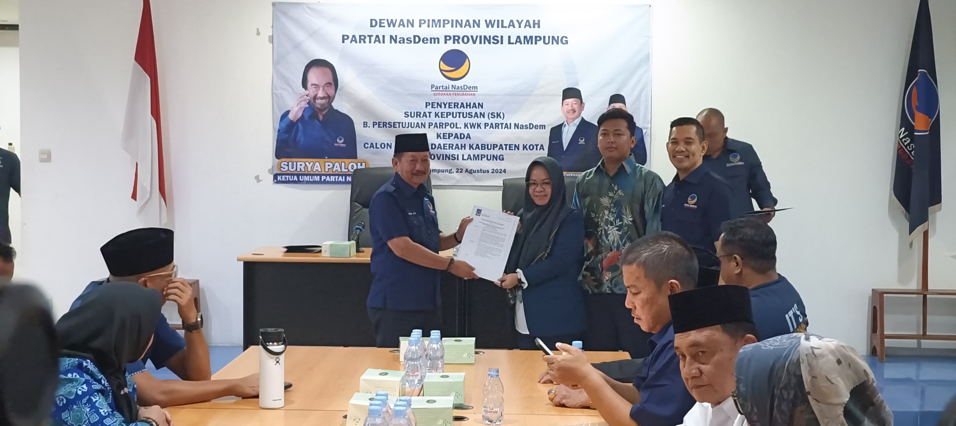 Kantongi Rekomendasi NasDem dan Demokrat, Pasangan Elfianah - Yugi Dipastikan Berlayar di Pilkada Mesuji