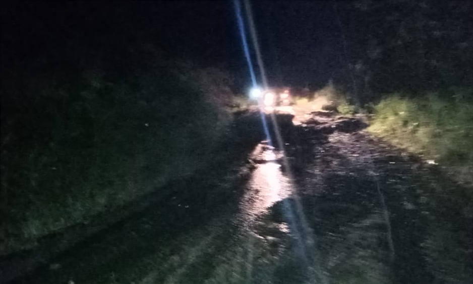 Longsor, Jalan Provinsi Penghubung Tanggamus-Lampung Barat Terputus