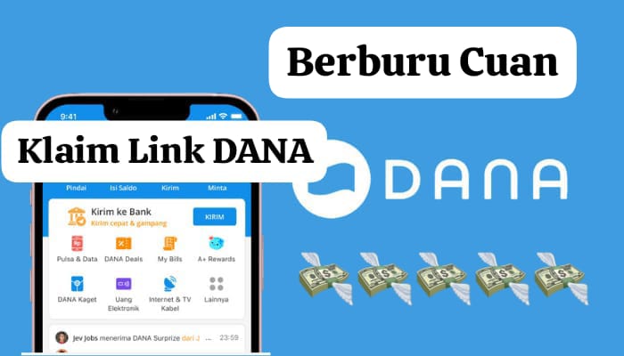 Berburu Saldo DANA Kaget Rp 135 Ribu Siap Cair Hitungan Detik, Klaim Link Amplop E- Wallet Sekarang