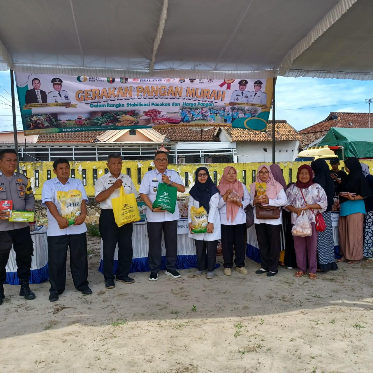 Kendalikan Inflasi, Lampung Timur Kembali Gelar Gerakan Pangan Murah