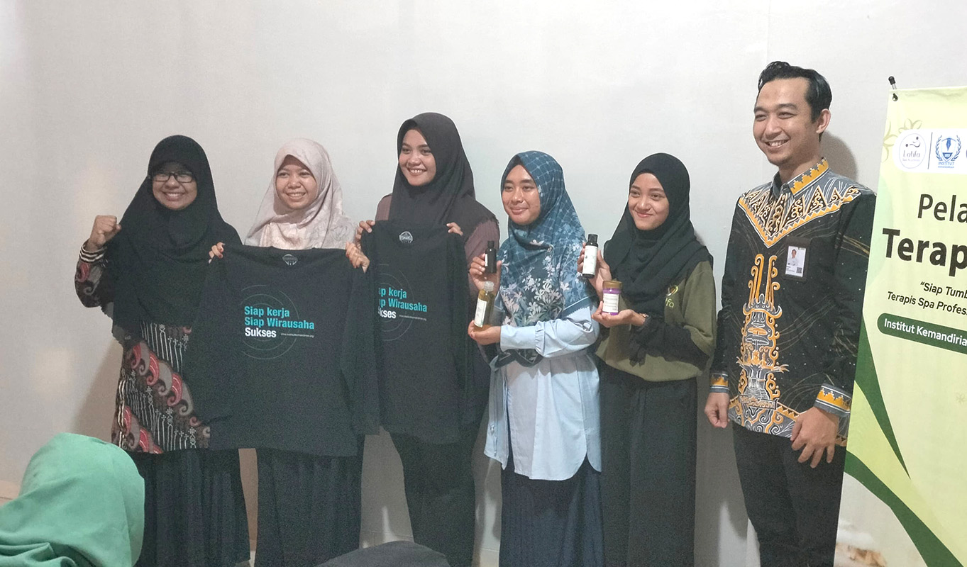 Dompet Dhuafa-Institut Kemandirian dan Latifa Academy Gelar Pelatihan Terapis Spa