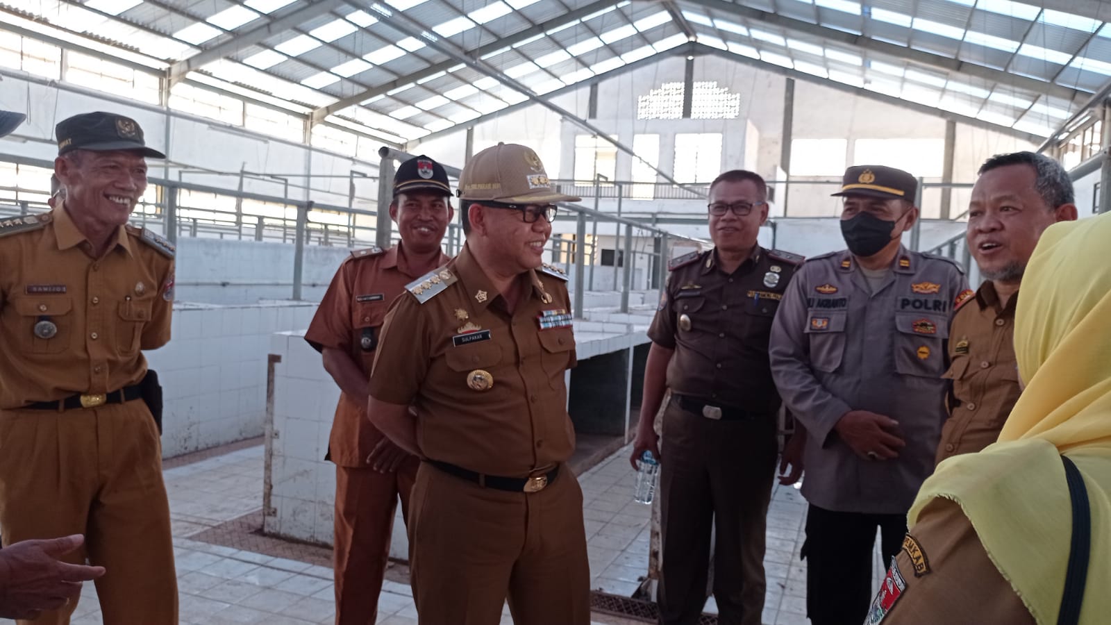 Pj Bupati Mesuji Sulpakar Kunker di Kecamatan Rawajitu Utara