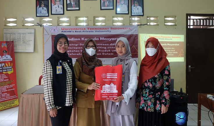 Tim PKM Universitas Teknokrat Indonesia Paparkan Strategi Peningkatan Pendapatan UMKM