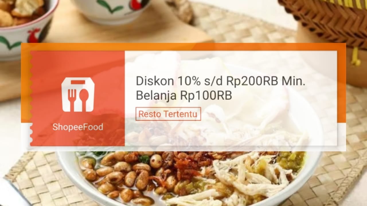 Anak Kost Merapat! Klaim Voucher Makan Hemat Seminggu Sampai Rp200 Ribu di ShopeeFood