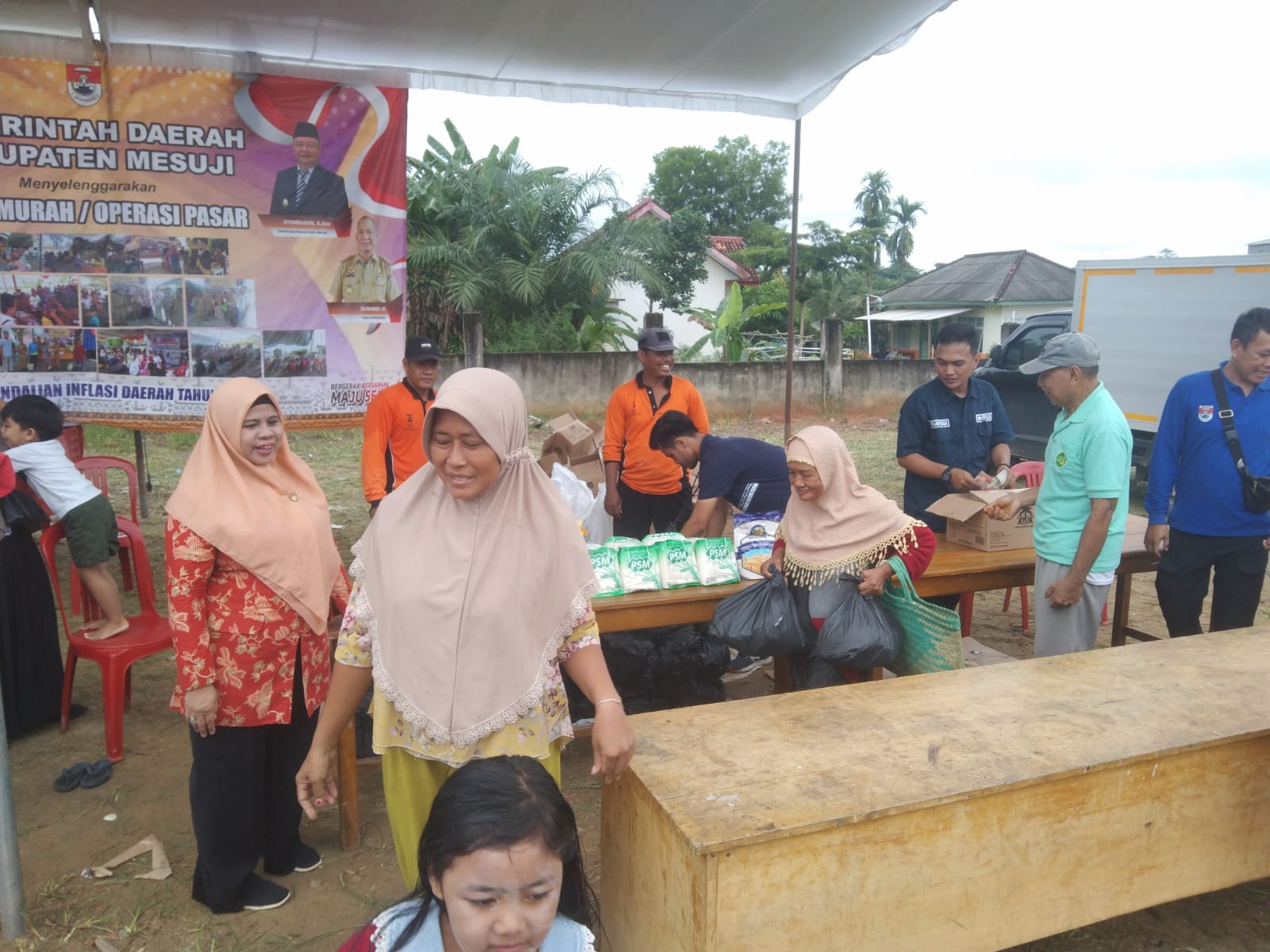 Jelang Idul Adha, Pemkab Mesuji Gelar Pasar Murah