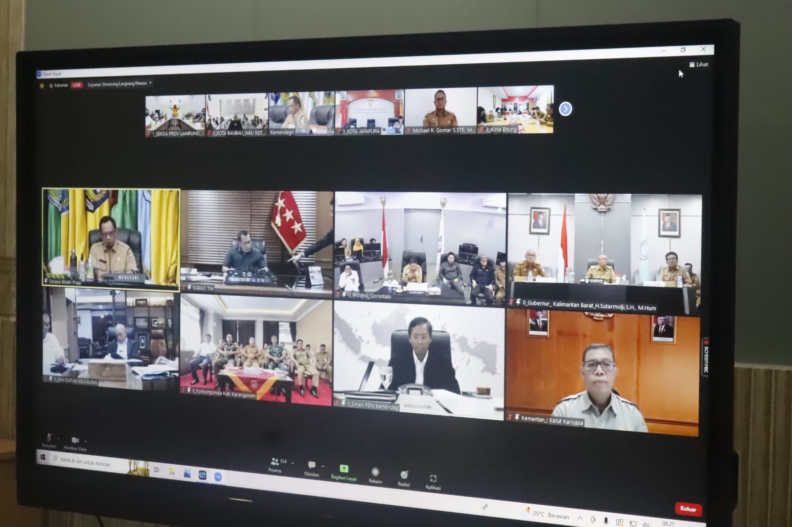 Inflasi Lampung Januari 2023 Sama Dengan Rata-rata Nasional