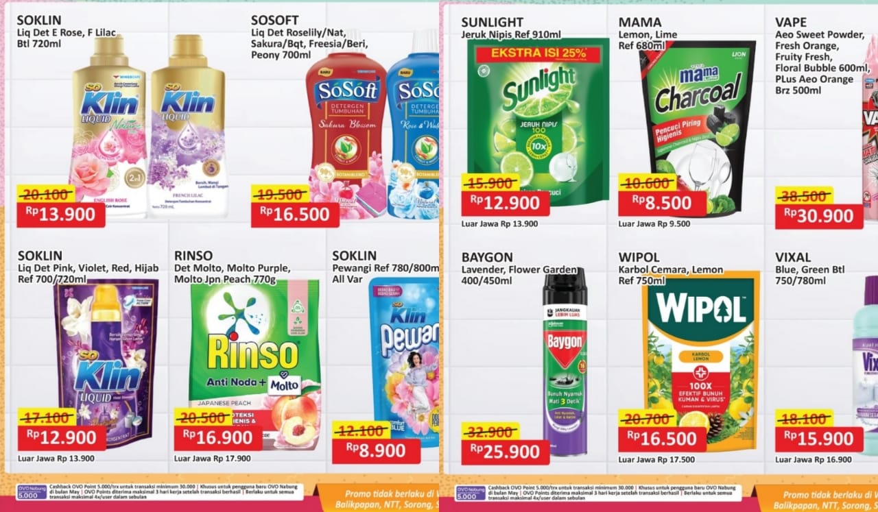 Promo Home Care Alfamart Spesial Jumat Berkah 23 Mei 2025, Cek Katalognya