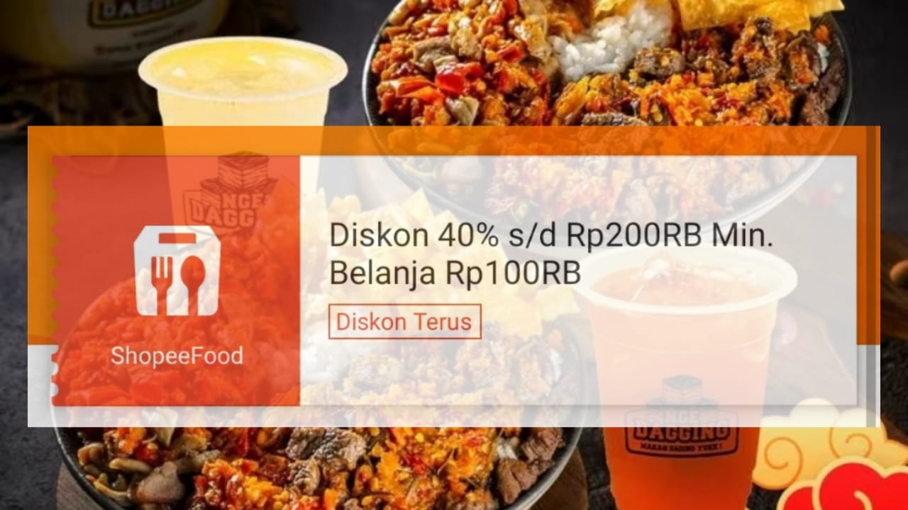 Makan Super Hemat Saat Libur Akhir Pekan, Segera Klaim Voucher Diskon ShopeeFood Sampai Rp200 Ribu