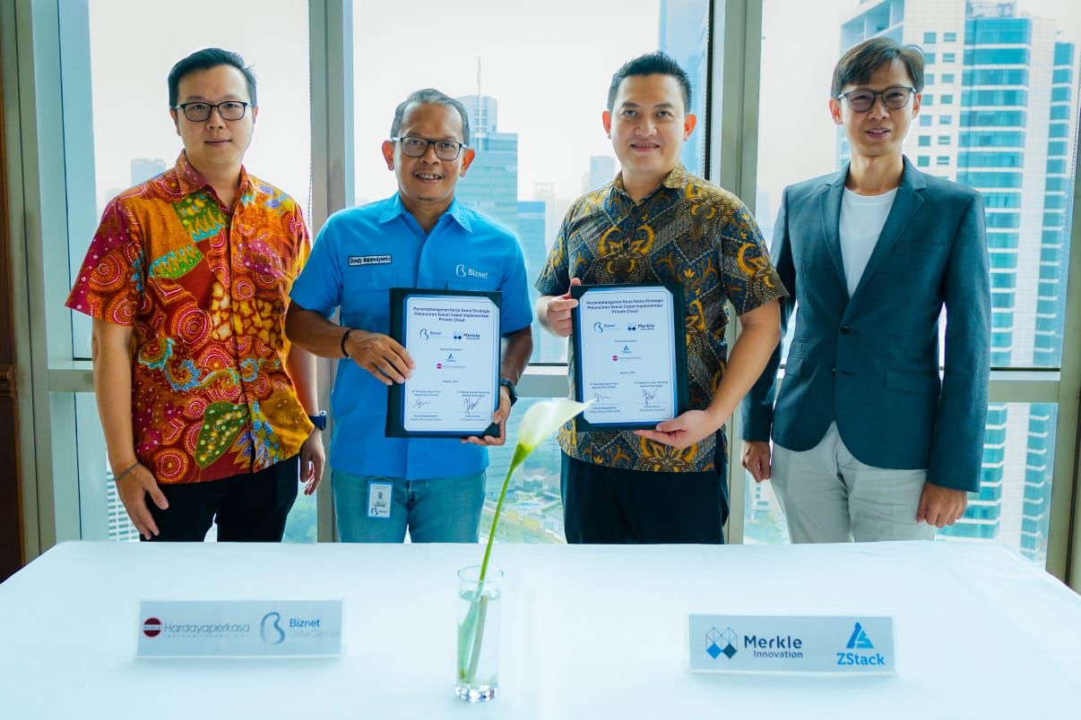 Biznet Gandeng Merkle Innovation, Luncurkan Solusi Implementasi Privat Cloud