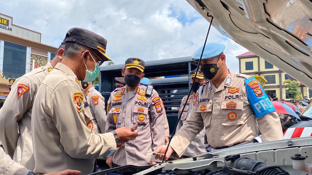 Ada Apa Irwasda Polda Lampung Sambangi Polresta Bandar Lampung?