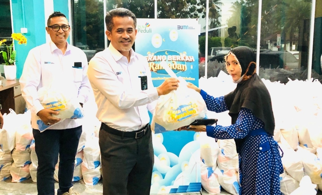 PLN UID Lampung Gelar Pasar Murah Ramadan, Sediakan 1.000 Paket Sembako
