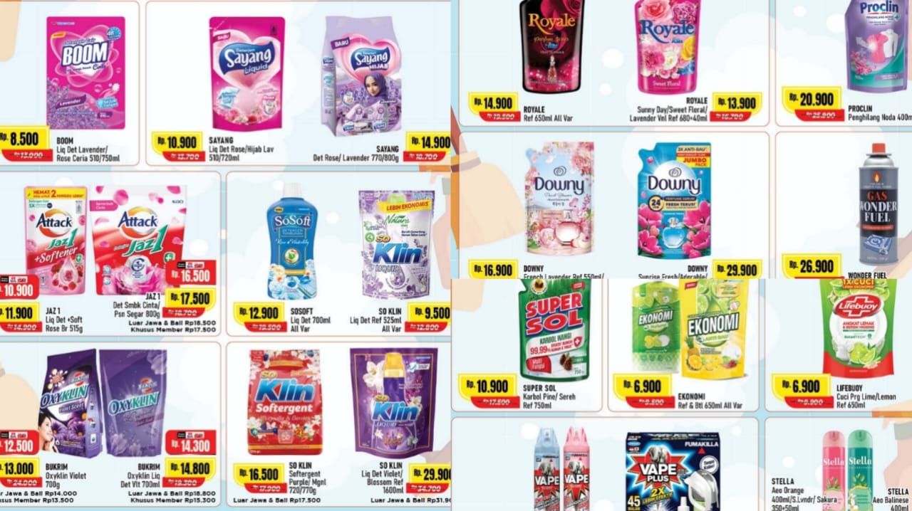 Promo Home Care Alfamart Kembali Hadir, Diskon Produk Favorit Hingga 47 Persen!