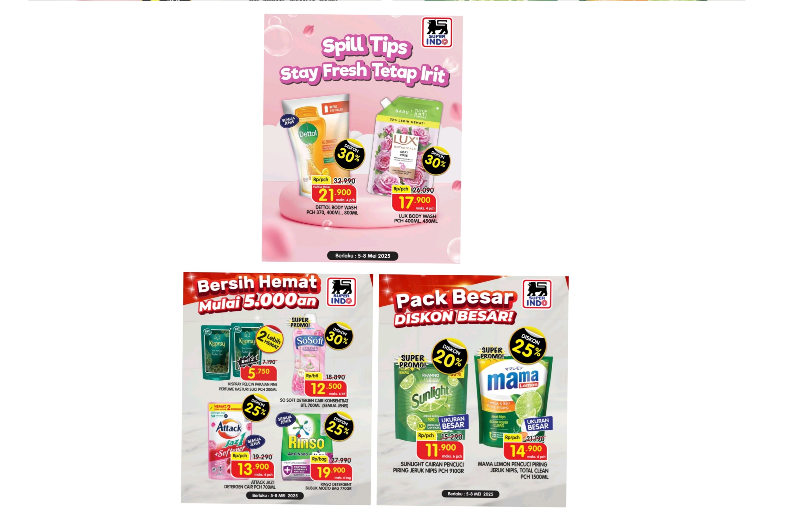 Hari Terakhir, Promo Mama Lemon Diskon 25 Persen Di Superindo, Belanja Hemat Rumah Bersih Maksimal