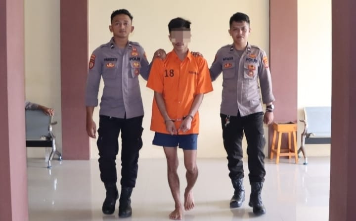 Baru Bebas, IH di Tangkap Lagi di Halaman LP, Ini Kasusnya