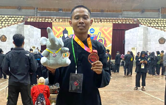 Mahasiswa Universitas Teknokrat Indonesia Raih Prestasi Dalam Kejuaraan Pencak Silat Lampung