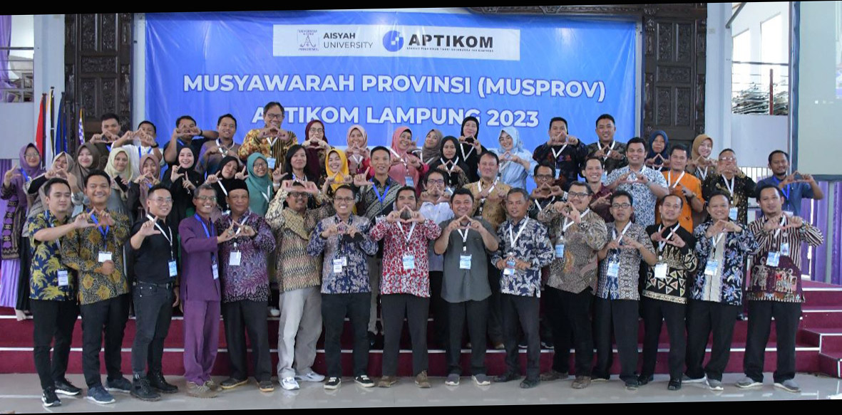 Calon Dari Universitas Aisyah Pringsewu Terpilih Jadi Ketua Aptikom Lampung