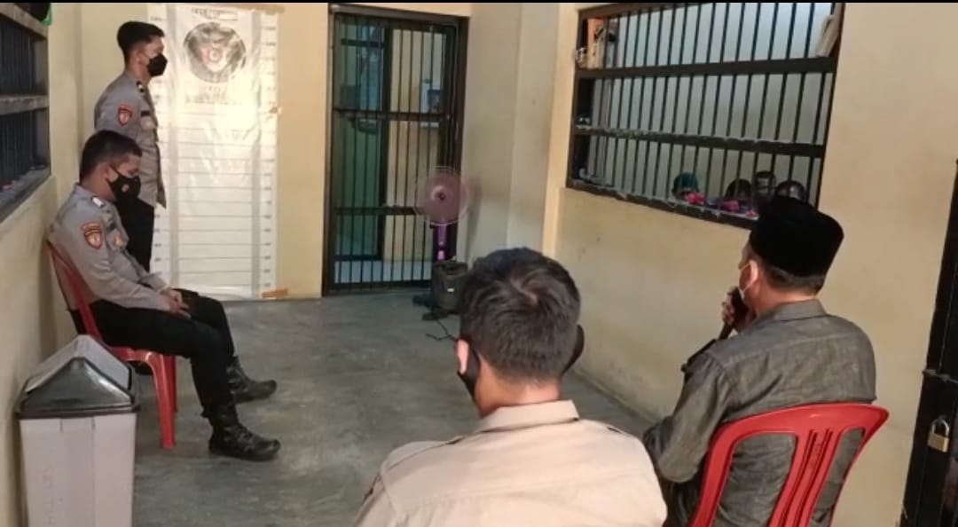 Polres Tubaba Bina Rohani dan Mental Tahanan