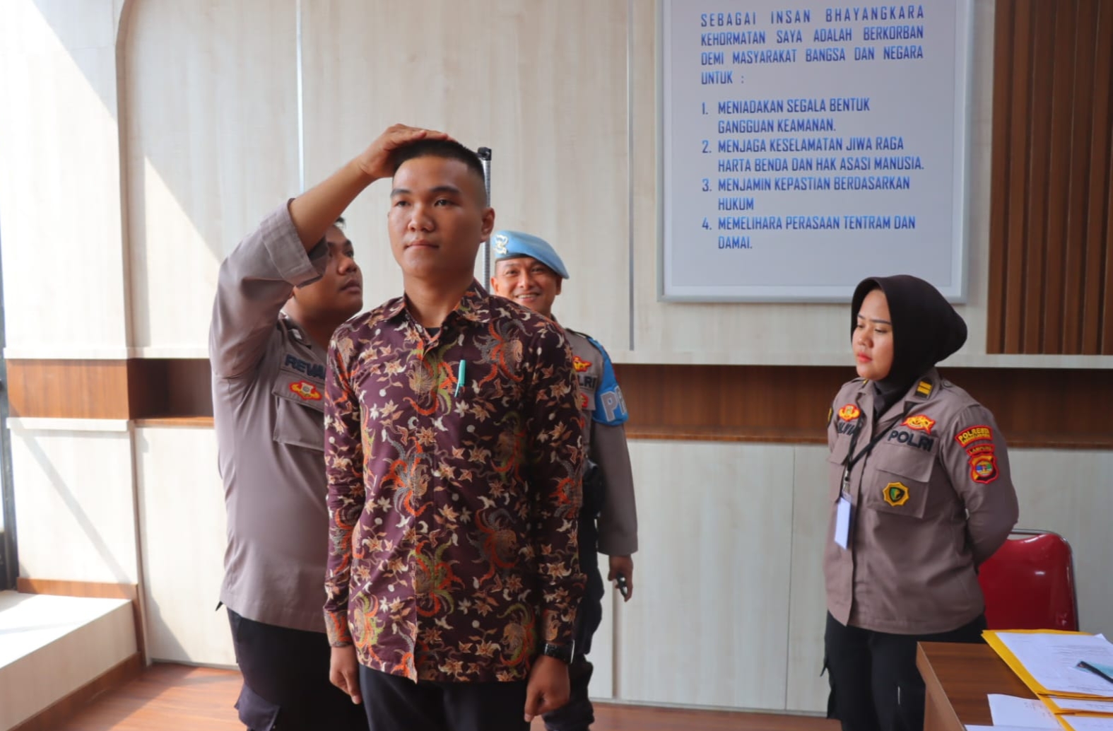 Masih Berpeluang Daftar Akpol, Bintara dan Tamtama? Polresta Bandar Lampung Mulai Verifikasi Peserta