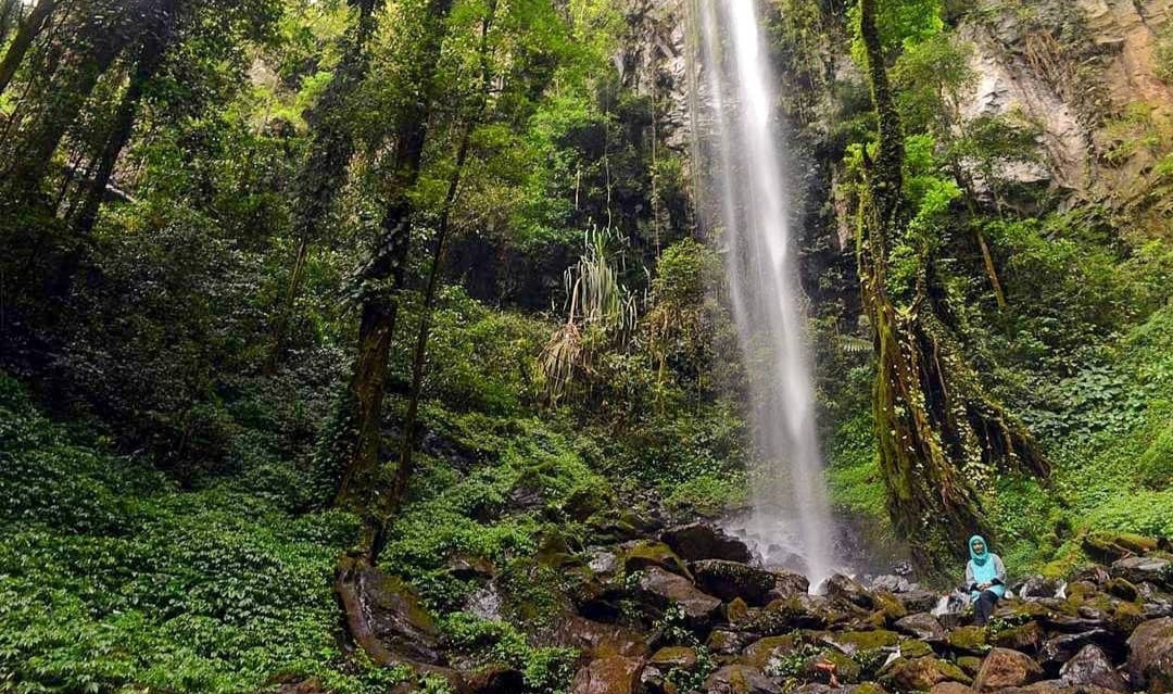 1001 Air Terjun di Way Kanan Lampung, Salah Satunya Air Terjun Putri Malu Pada Desa Wisata Juku Batu